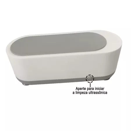 Limpador Ultrassônico de Óculos, Joias, Pincel de Maquiagem - Alta Frequência - Pequeno Portátil Multiuso